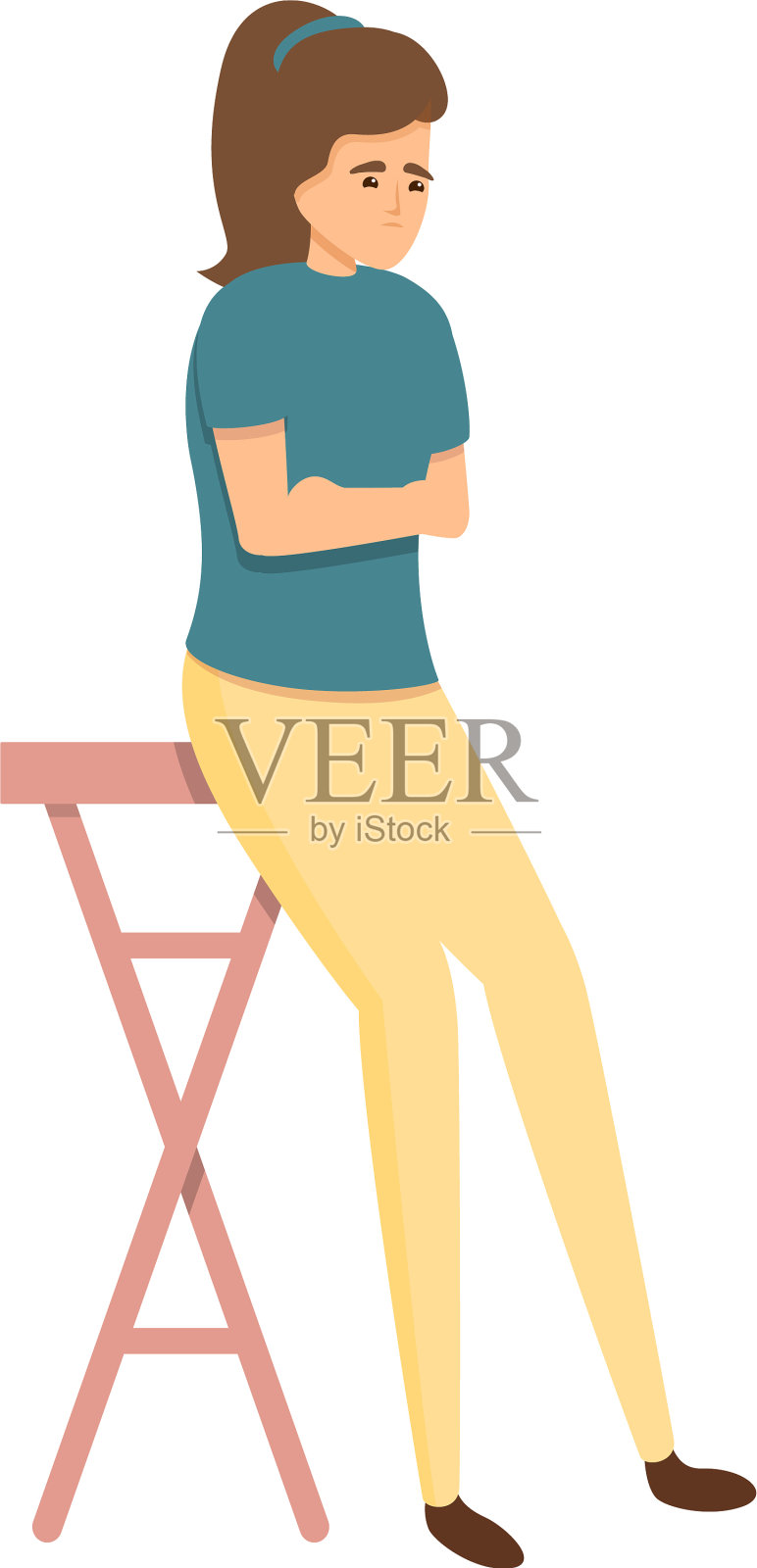 创意头脑风暴图标卡通风格设计元素图片