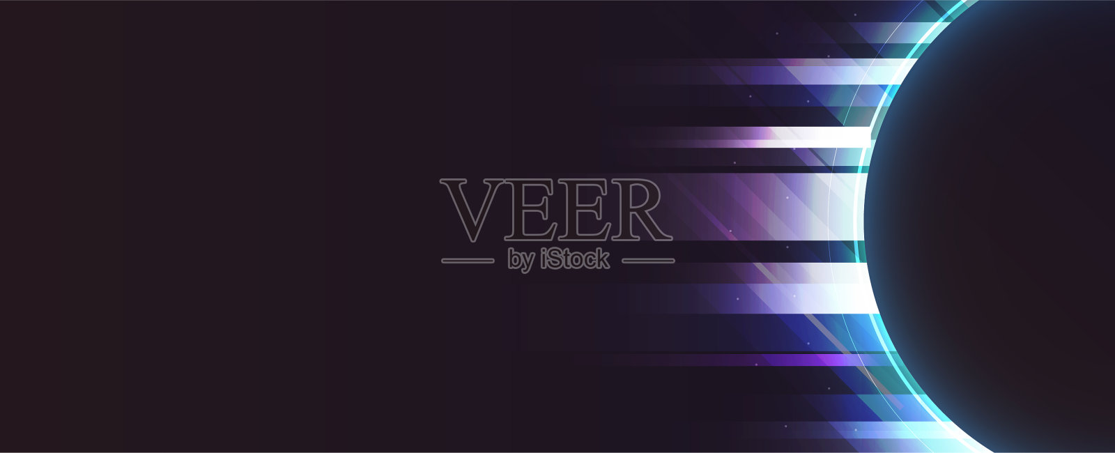 霓虹灯的背景插画图片素材