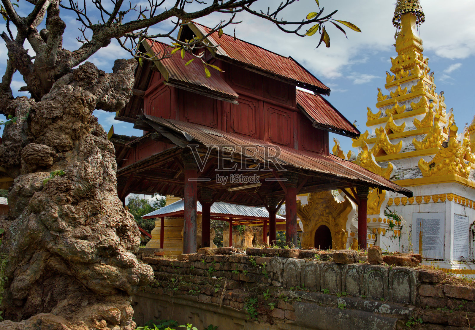 被遗忘的佛寺照片摄影图片