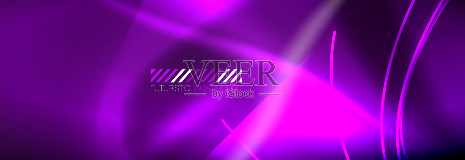 霓虹灯动态光束抽象壁纸插画图片素材