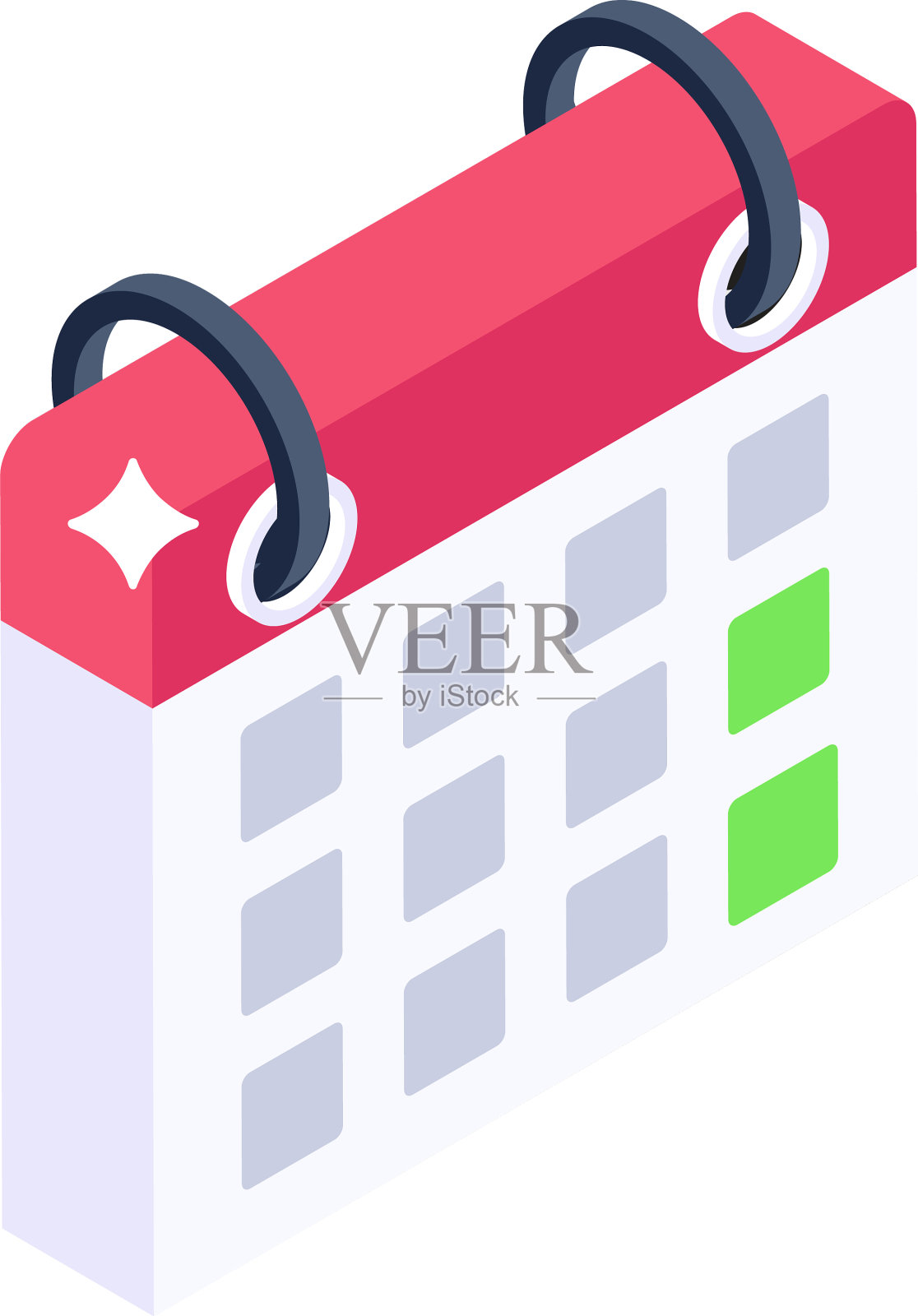 日历插画图片素材