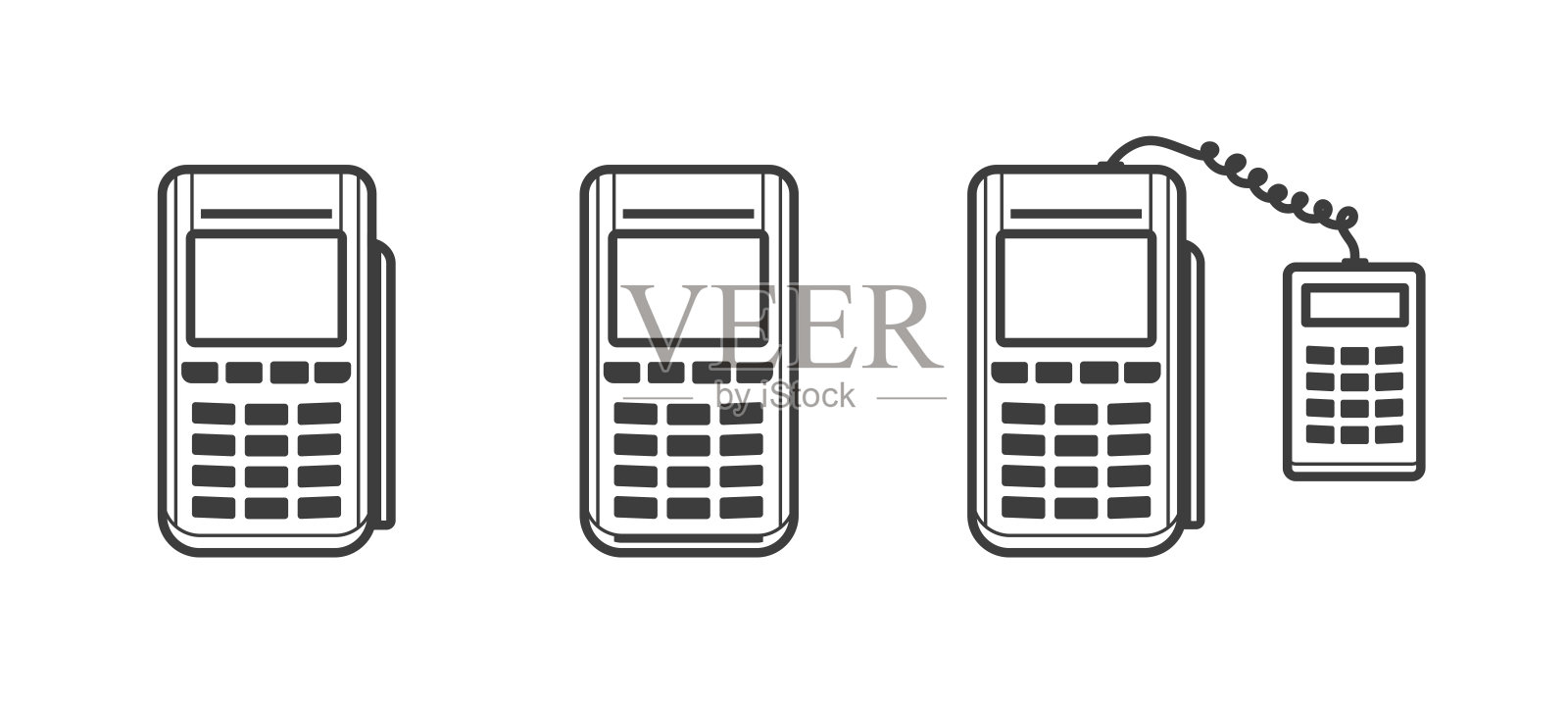 终端图标设置插画图片素材