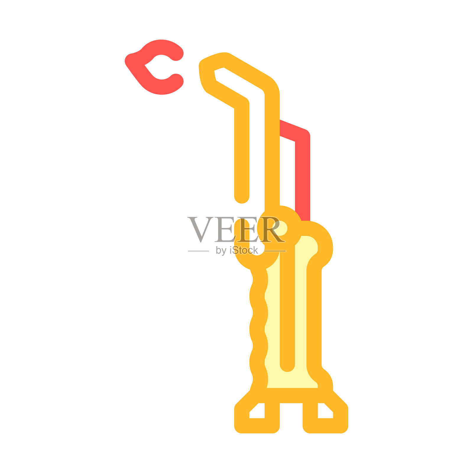 焊接火炬颜色图标矢量插图插画图片素材