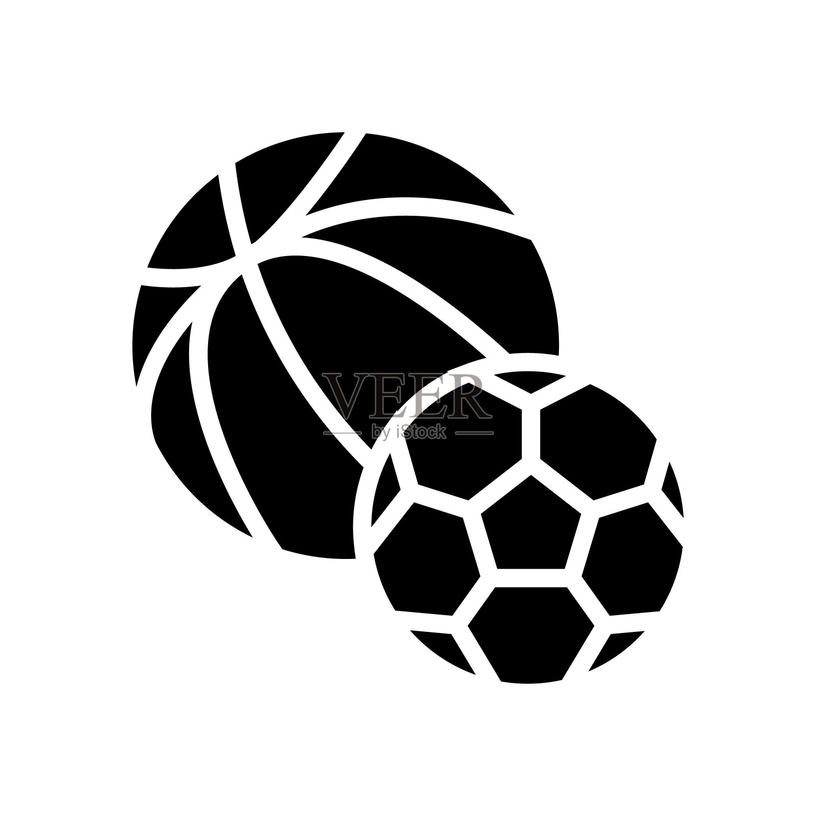 主动玩玩具字形图标矢量插图插画图片素材