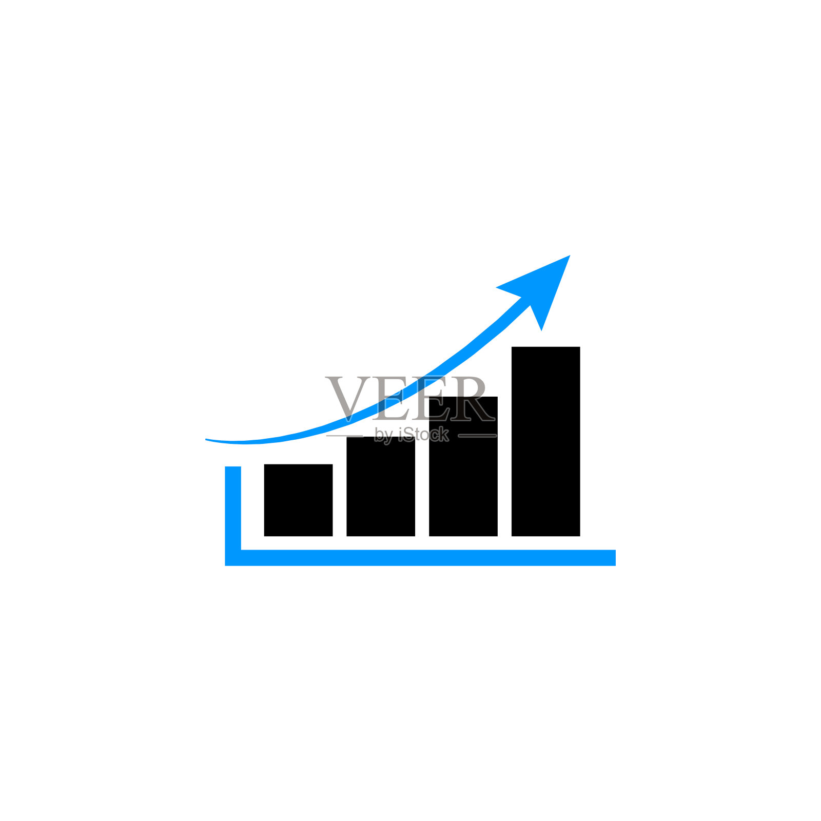 商业财务图表分析图标图标素材