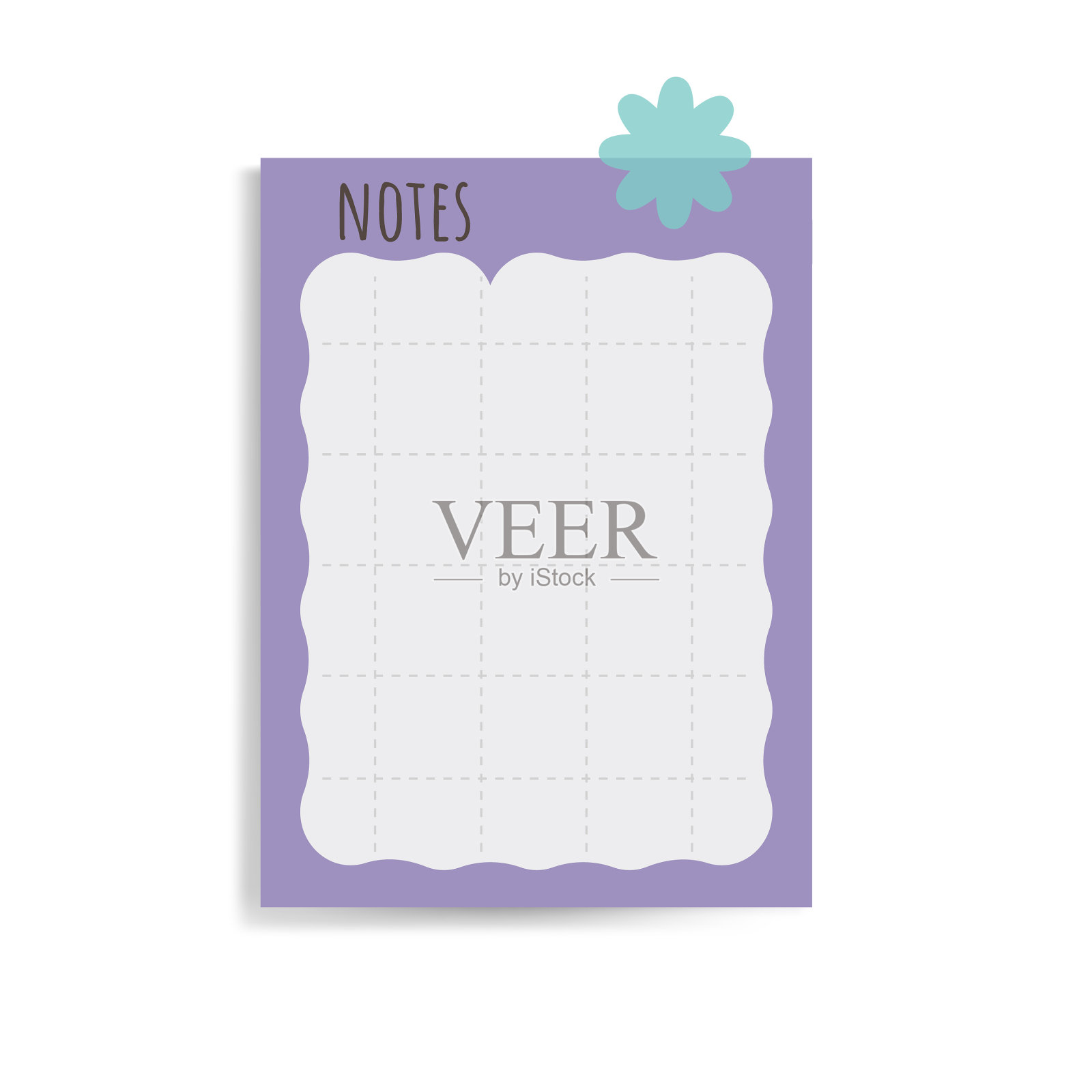 色彩斑斓的记事本设计元素图片