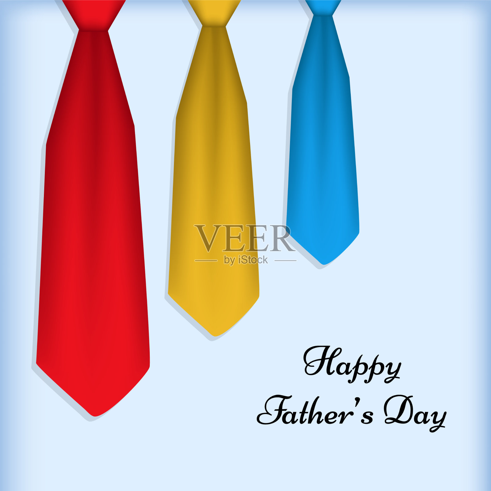 父亲节的背景插画图片素材