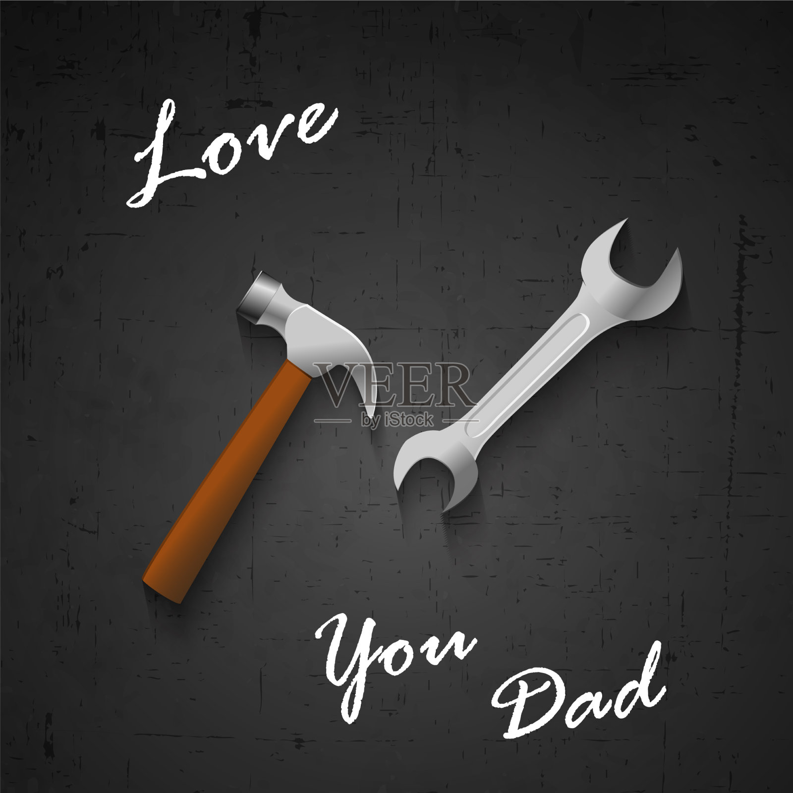 父亲节的背景插画图片素材