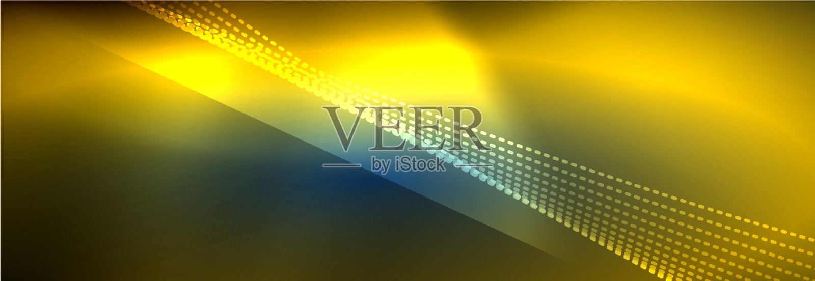 霓虹灯闪亮的色彩背景与光发光插画图片素材