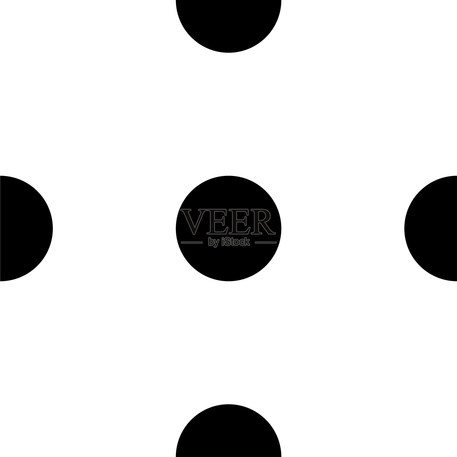 点，点，圆，无缝可重复插画图片素材