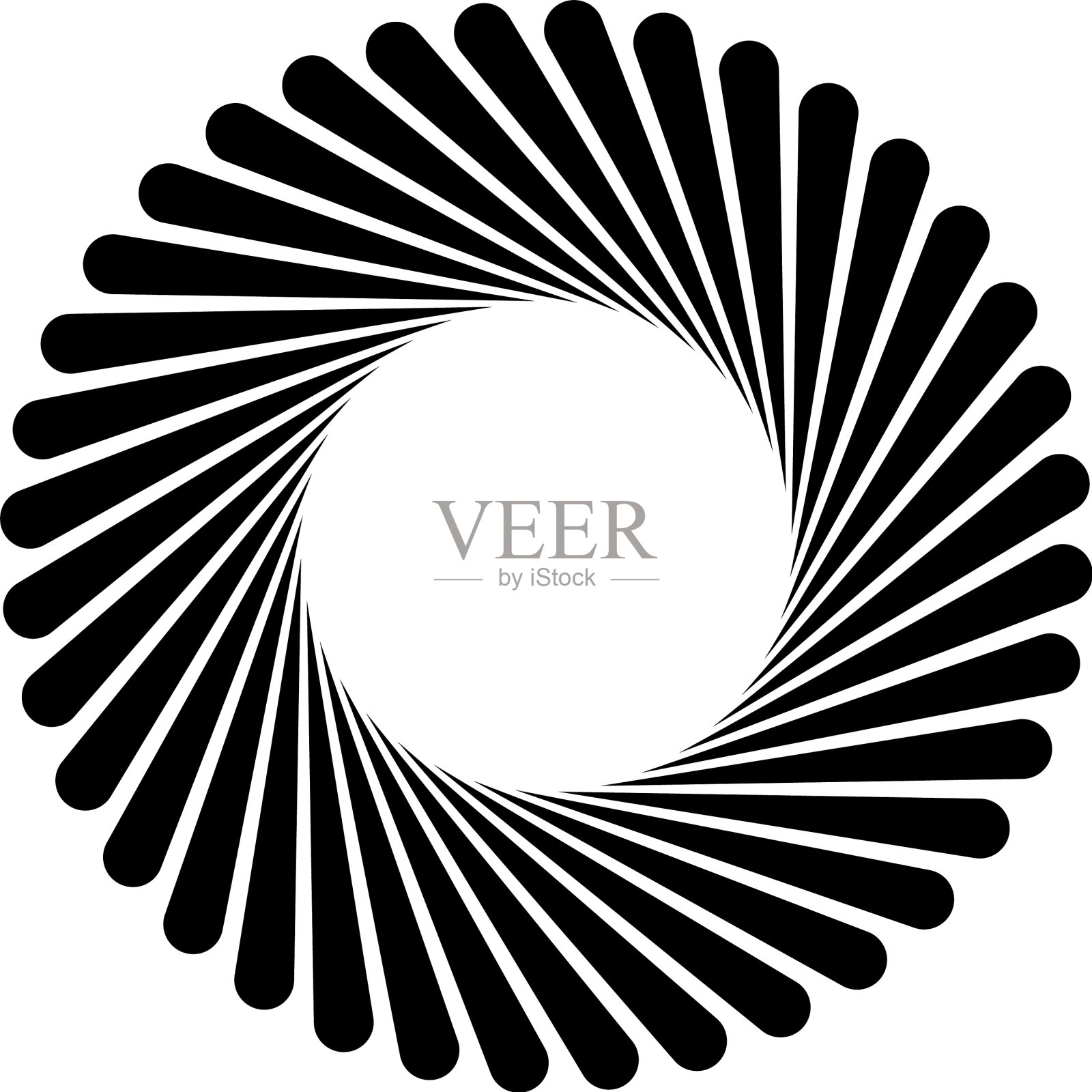 螺旋式旋流旋流设计元素插画图片素材