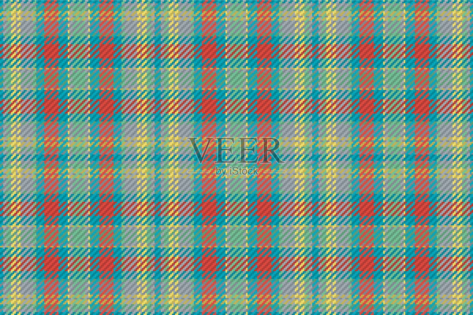 无缝图案苏格兰格子呢格子呢插画图片素材