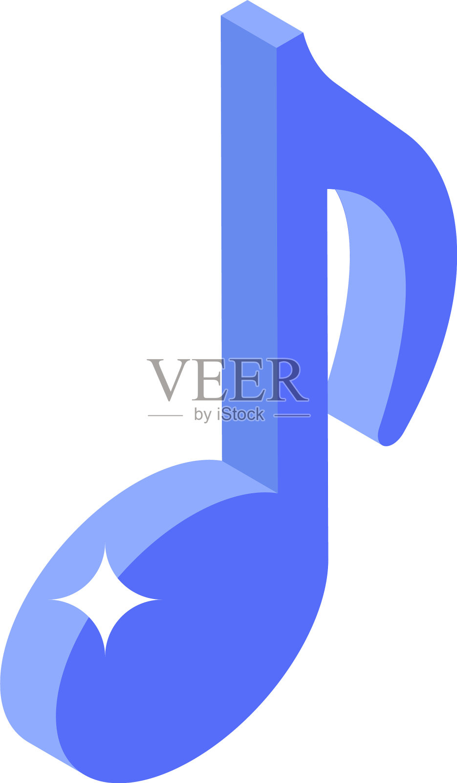 音乐的音符插画图片素材