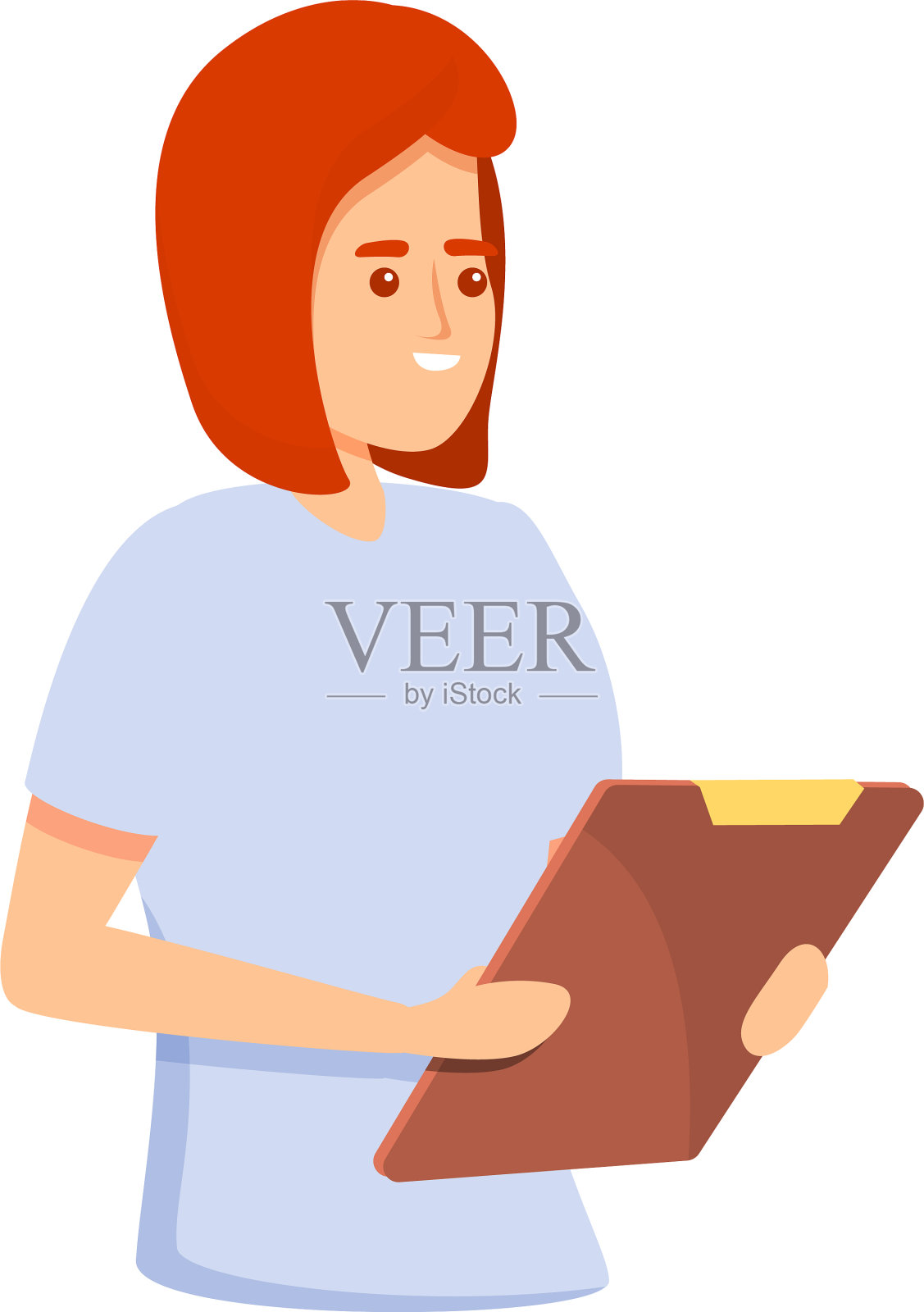 同事经理图标卡通风格设计元素图片