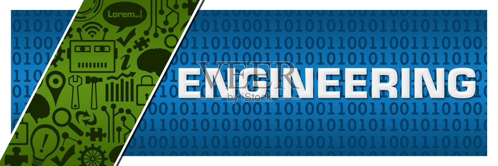 左边是人工智能技术插画图片素材