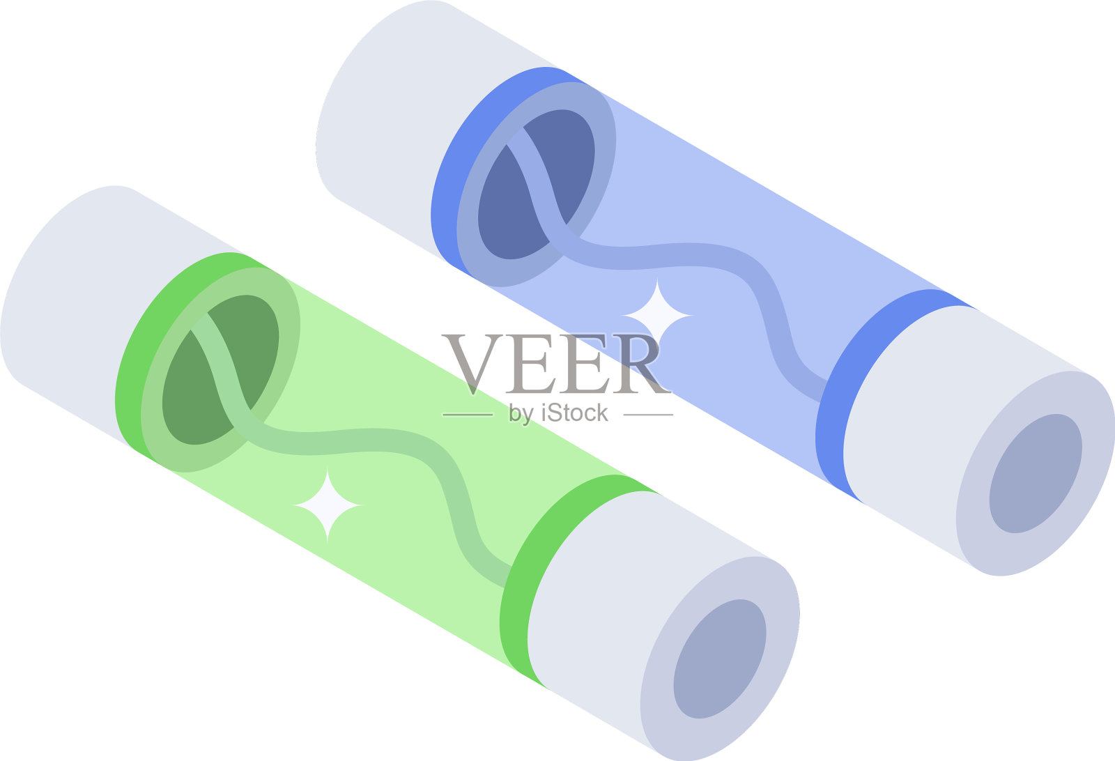 保险丝插画图片素材