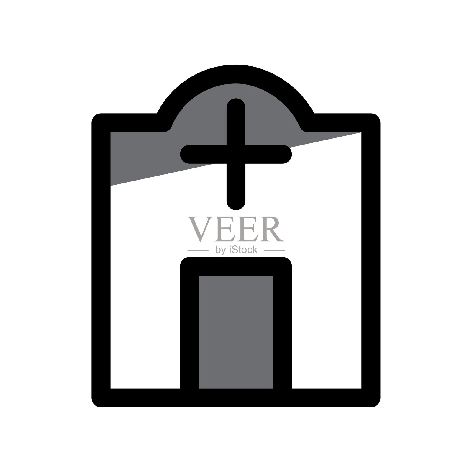 医院插画图片素材