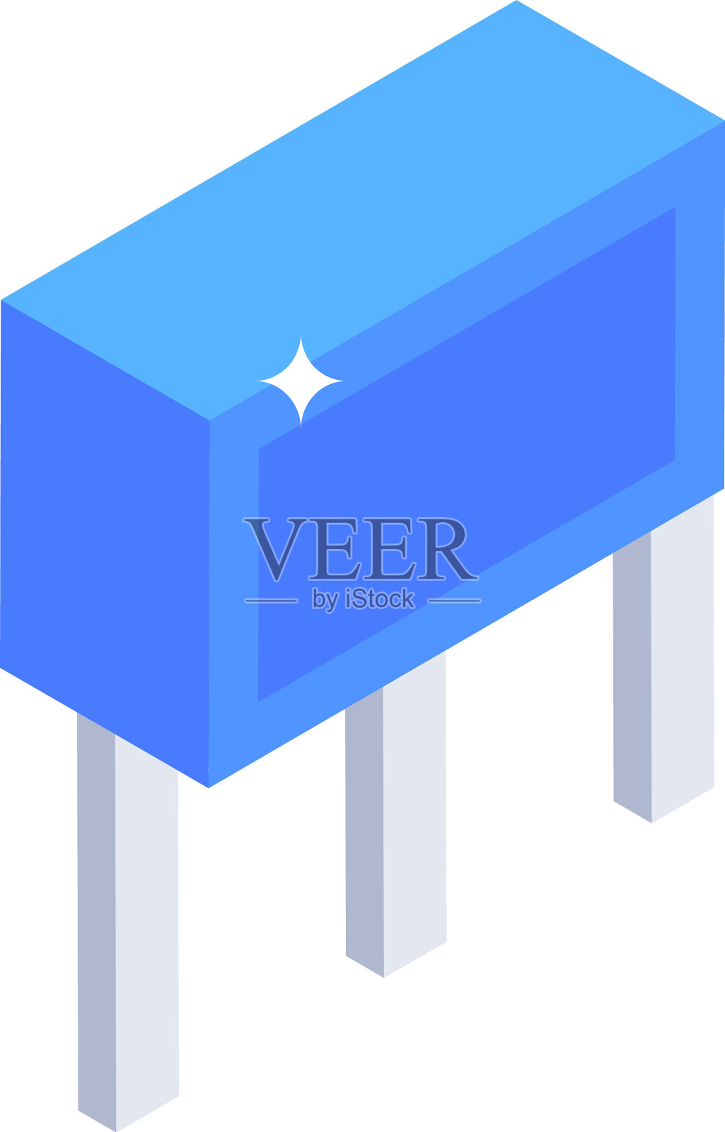 三脚插头插画图片素材