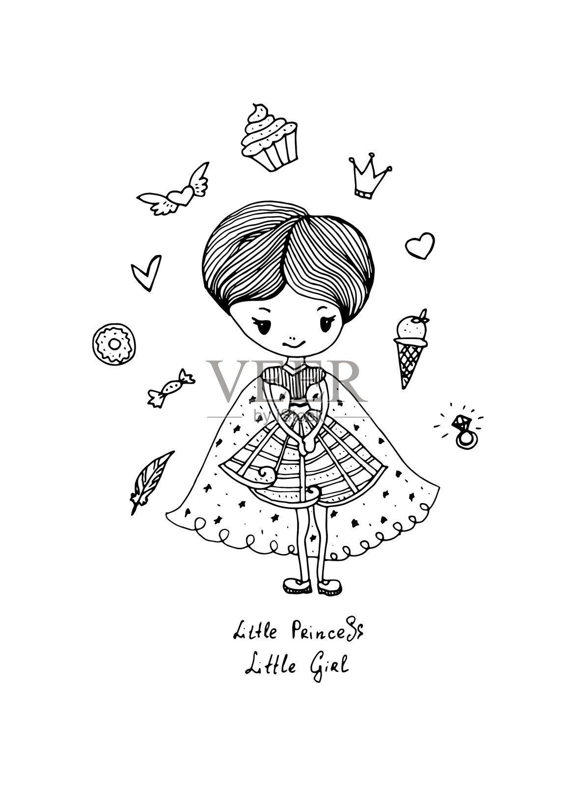 网络插画图片素材