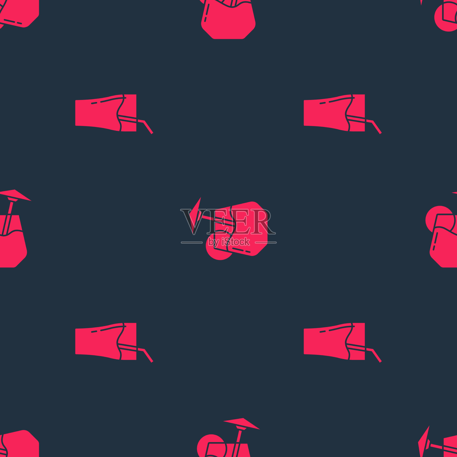 把果汁和鸡尾酒放在一起图标素材