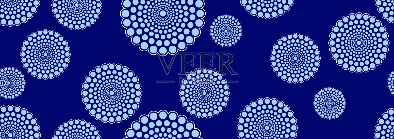 纺织时尚非洲印花68插画图片素材