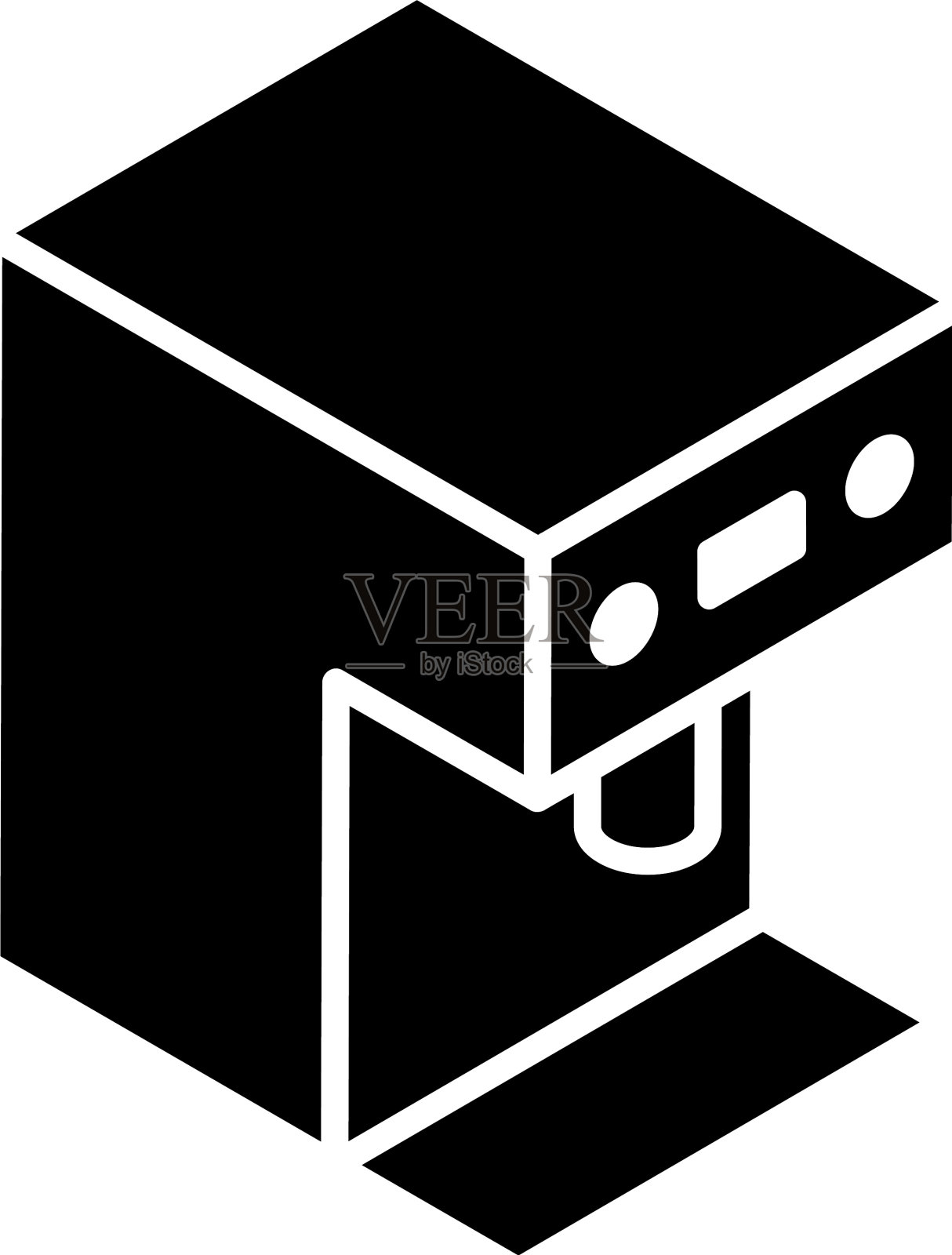 咖啡机插画图片素材