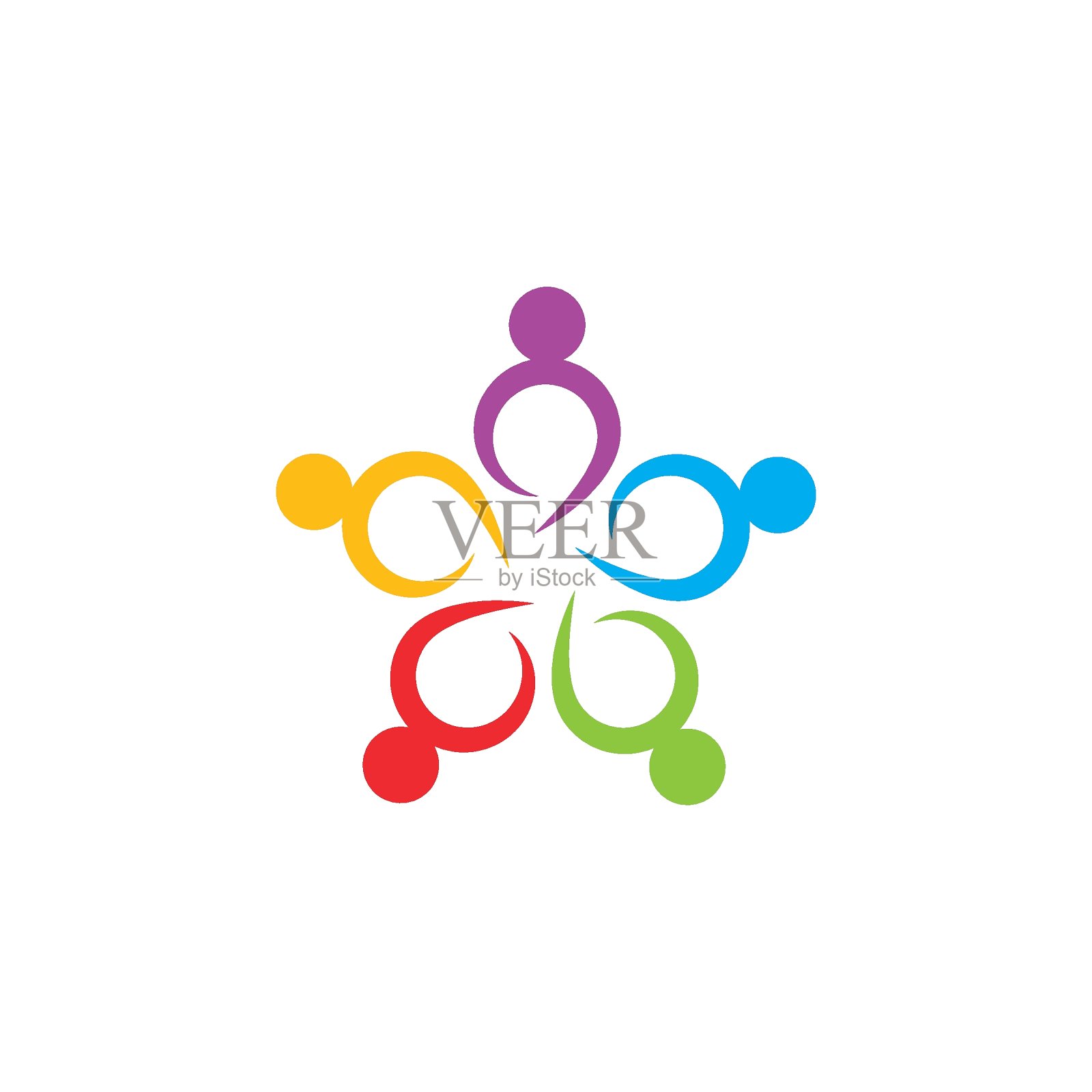 社区、网络和社会人物图标设计图标素材