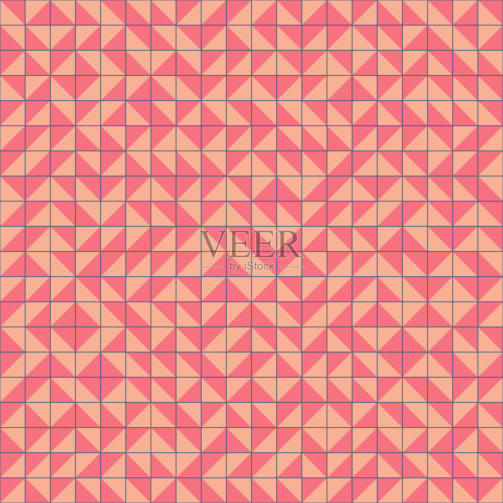 抽象几何图形生成计算艺术插图插画图片素材