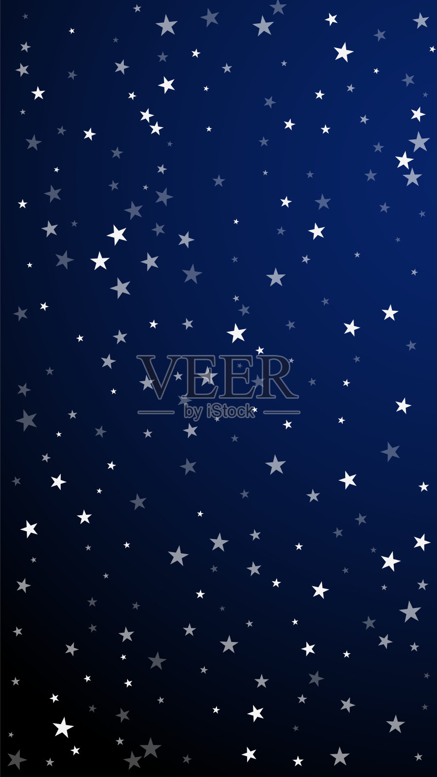 随机坠落的星星圣诞背景。微妙的插画图片素材