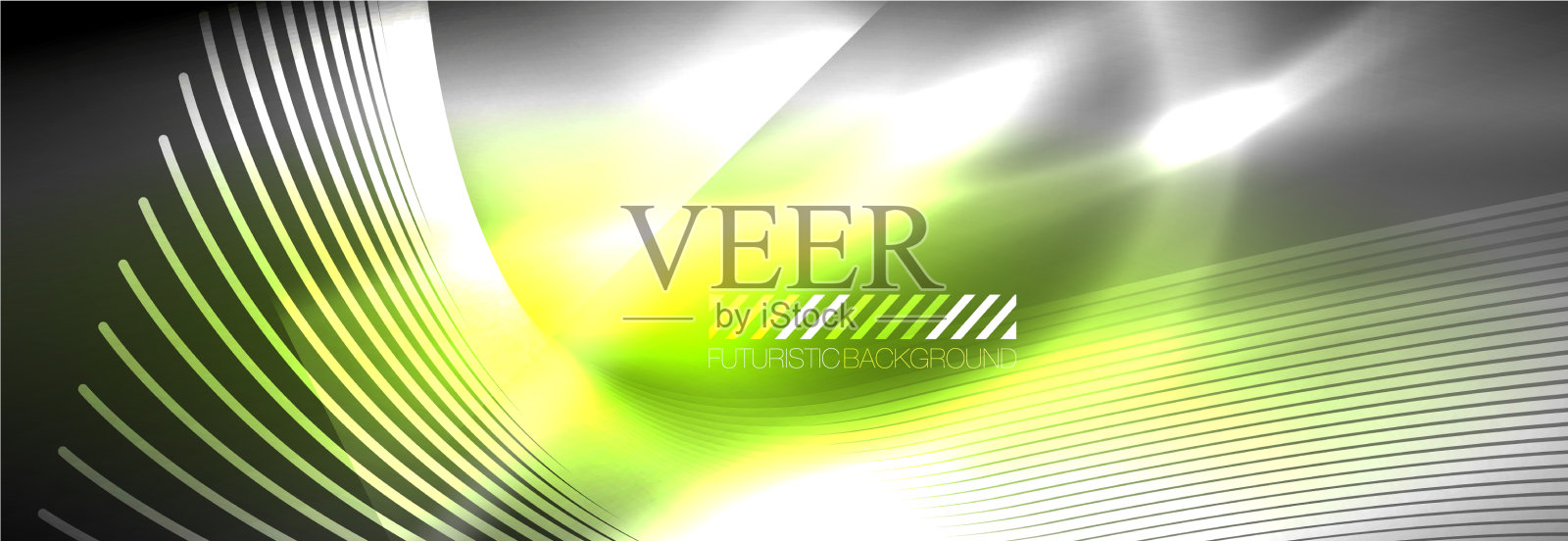 霓虹灯动态光束抽象壁纸插画图片素材