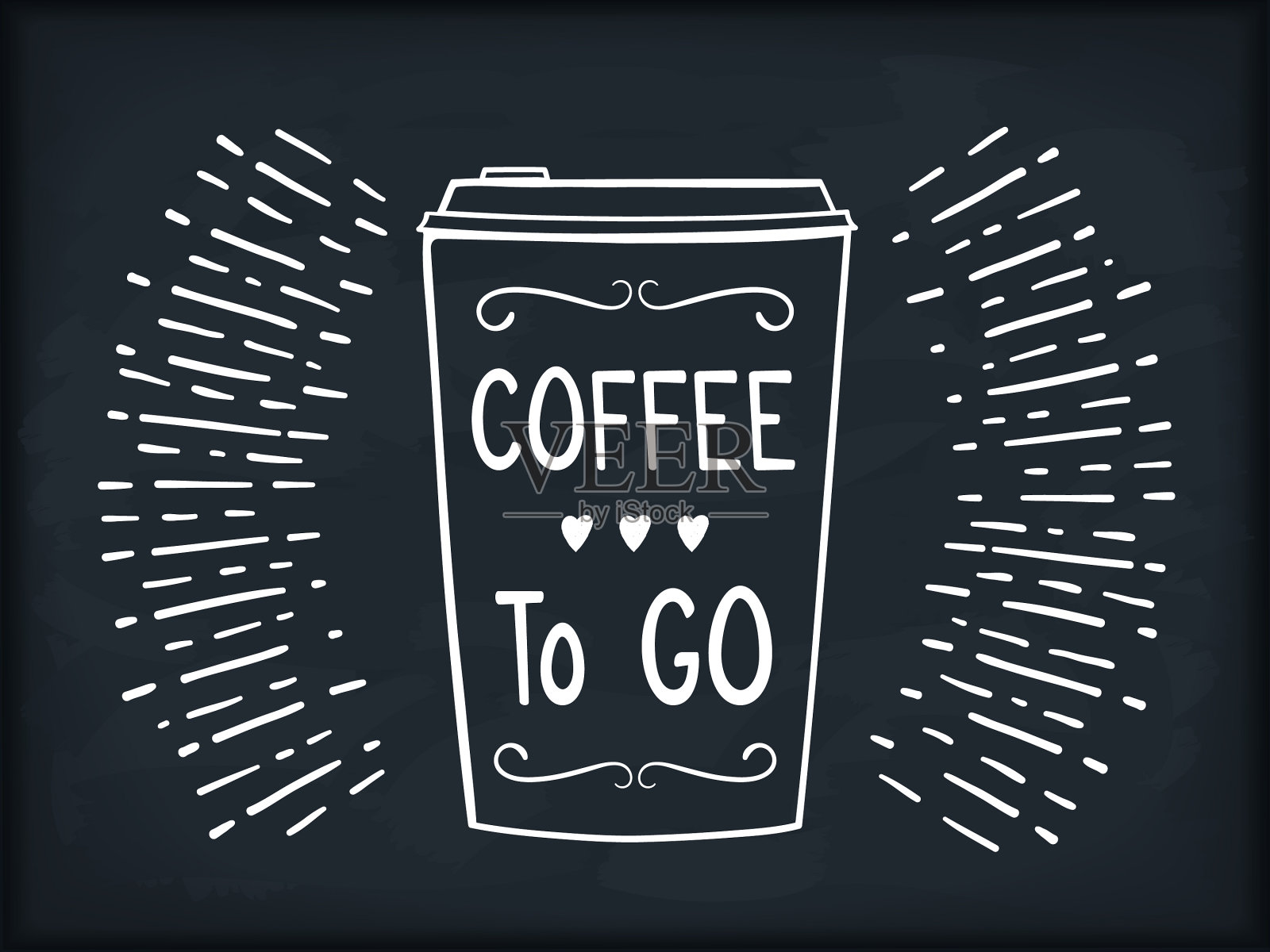 手绘咖啡杯插画图片素材