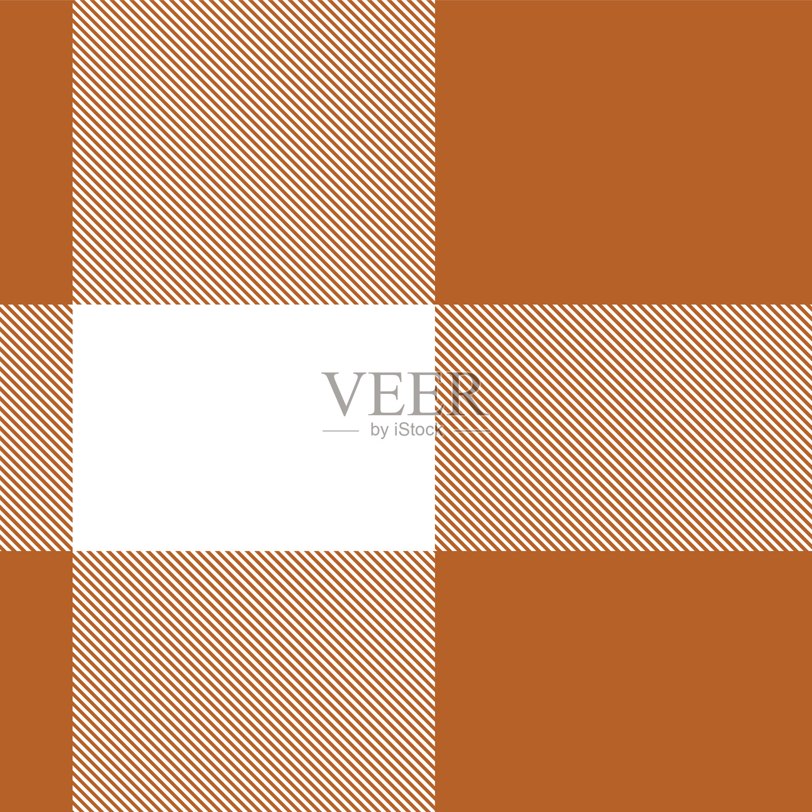 棕色不对称格子纹理无缝图案插画图片素材