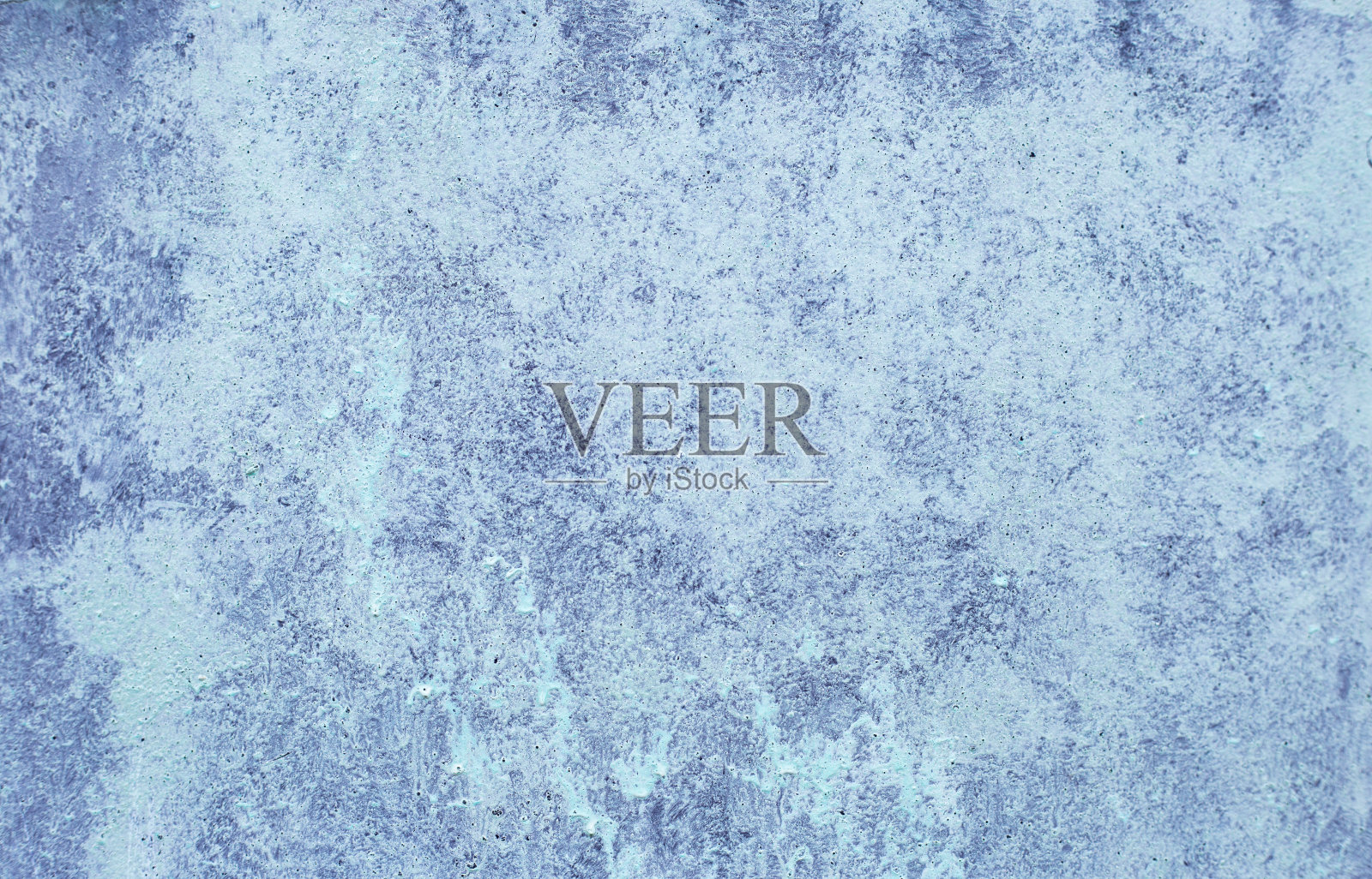 美丽抽象的肮脏的蓝色背景墙。完美的空间质感。照片摄影图片