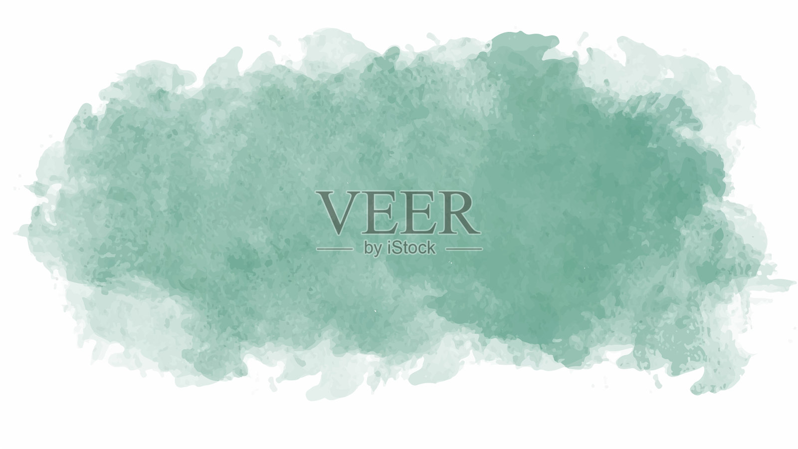 绿色水彩背景纹理插画图片素材