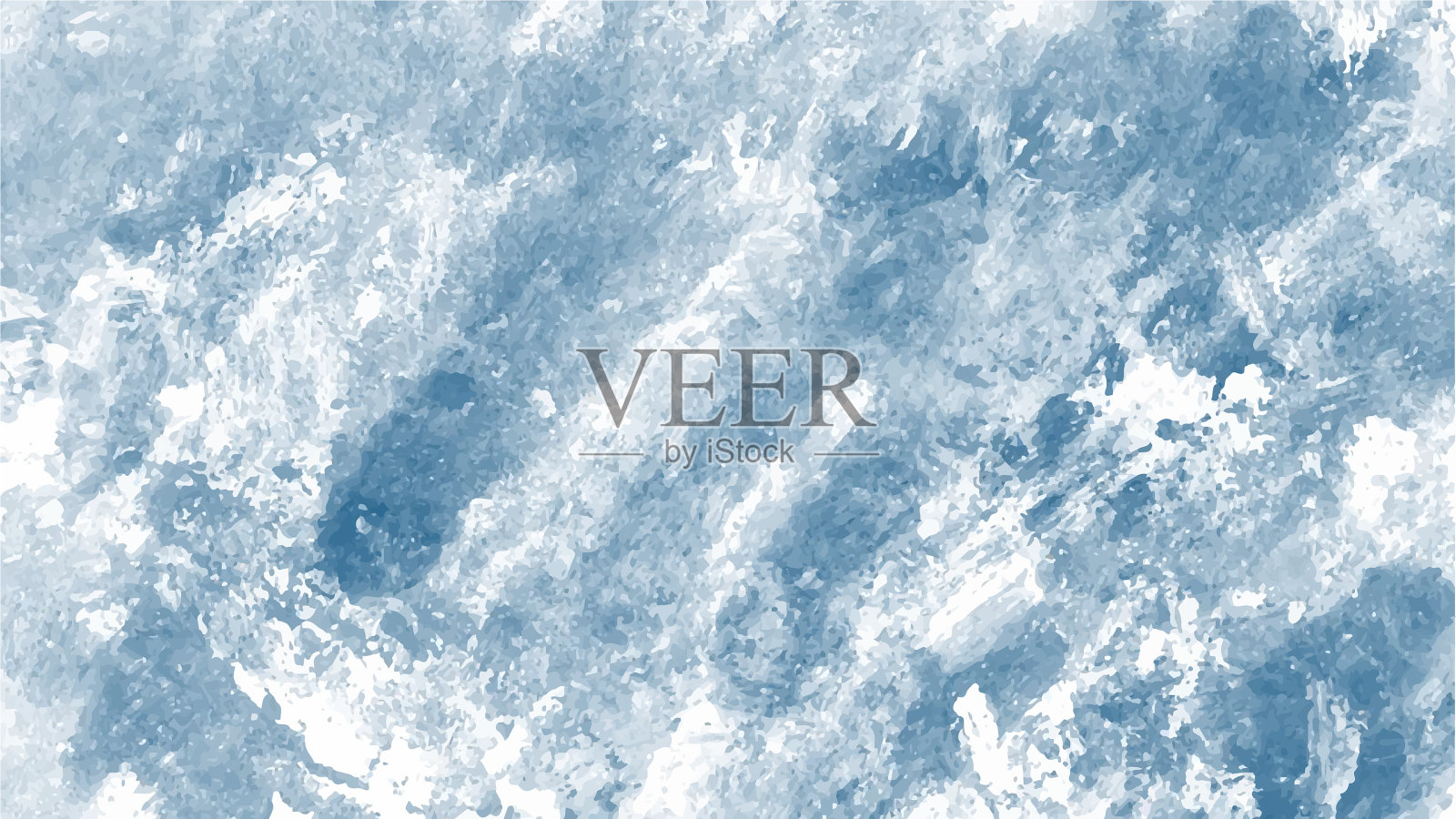 蓝色水彩背景纹理插画图片素材