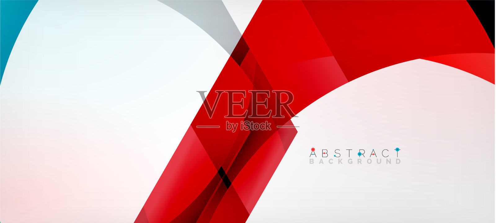 透明六边形几何形状抽象插画图片素材