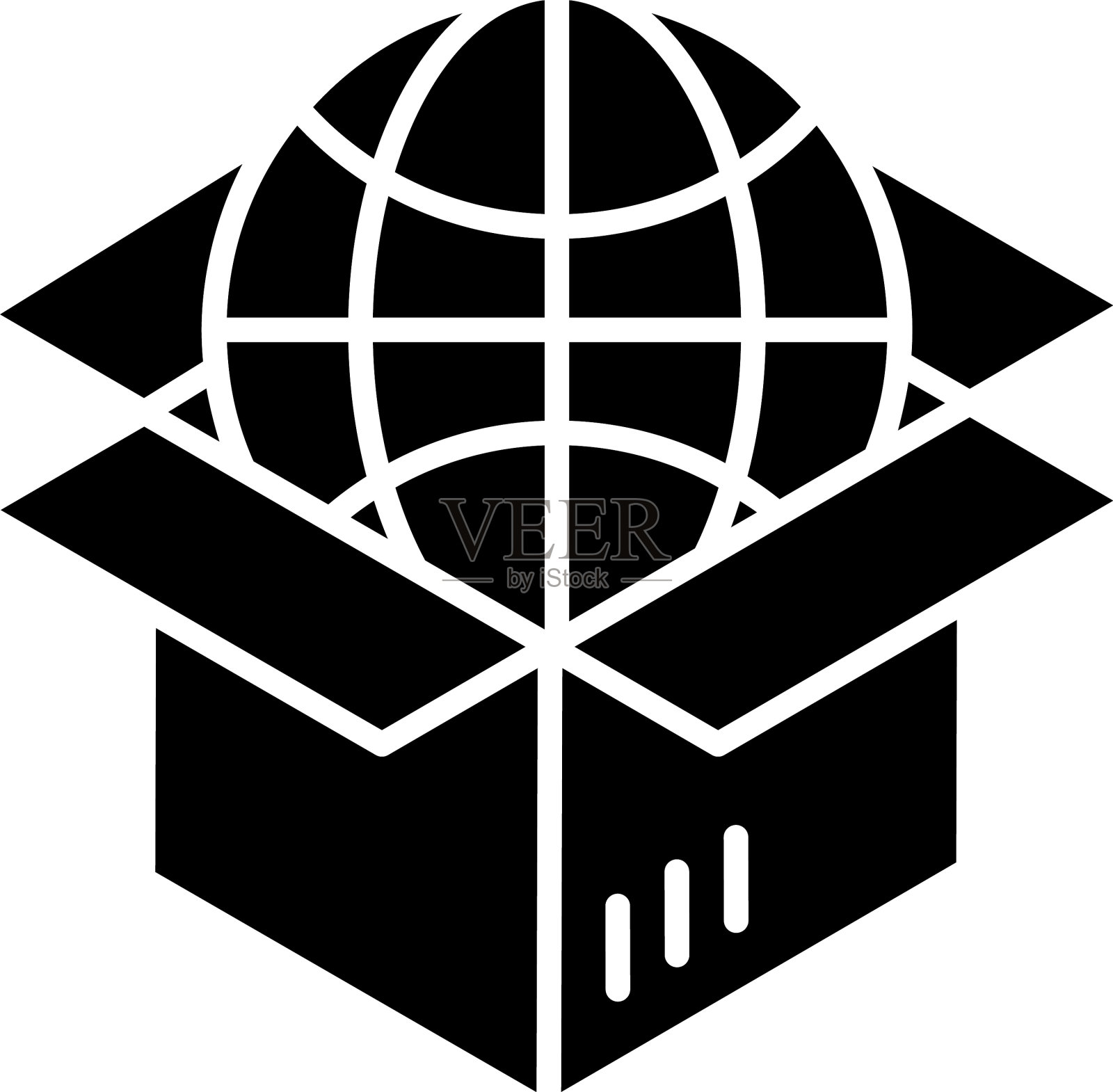 世界各地的包裹插画图片素材