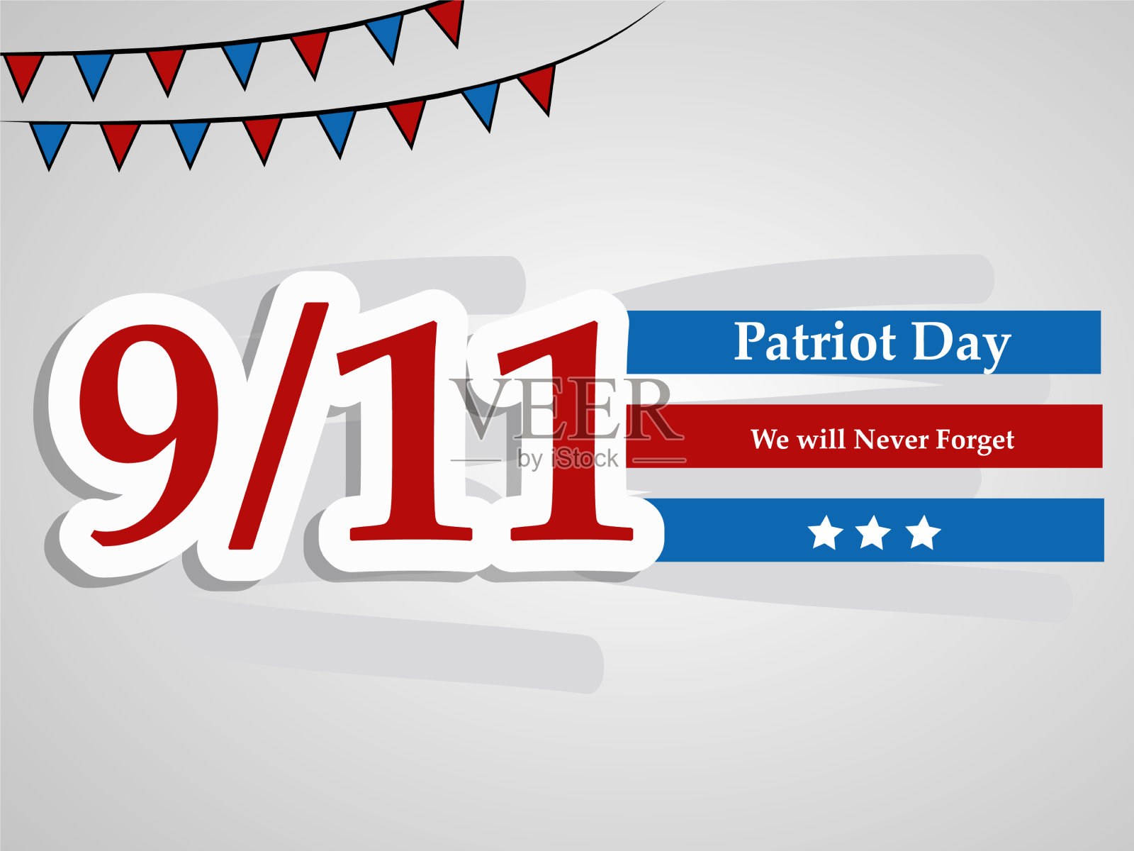 爱国者天backround插画图片素材