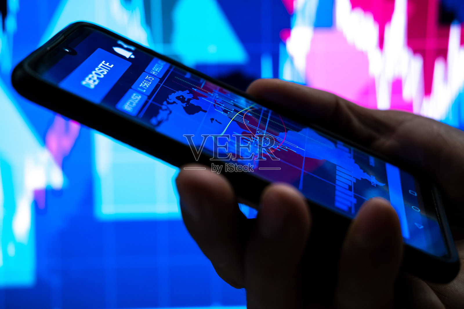 股票市场照片摄影图片