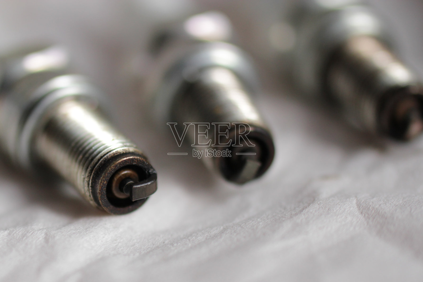 摩托车用火花塞照片摄影图片