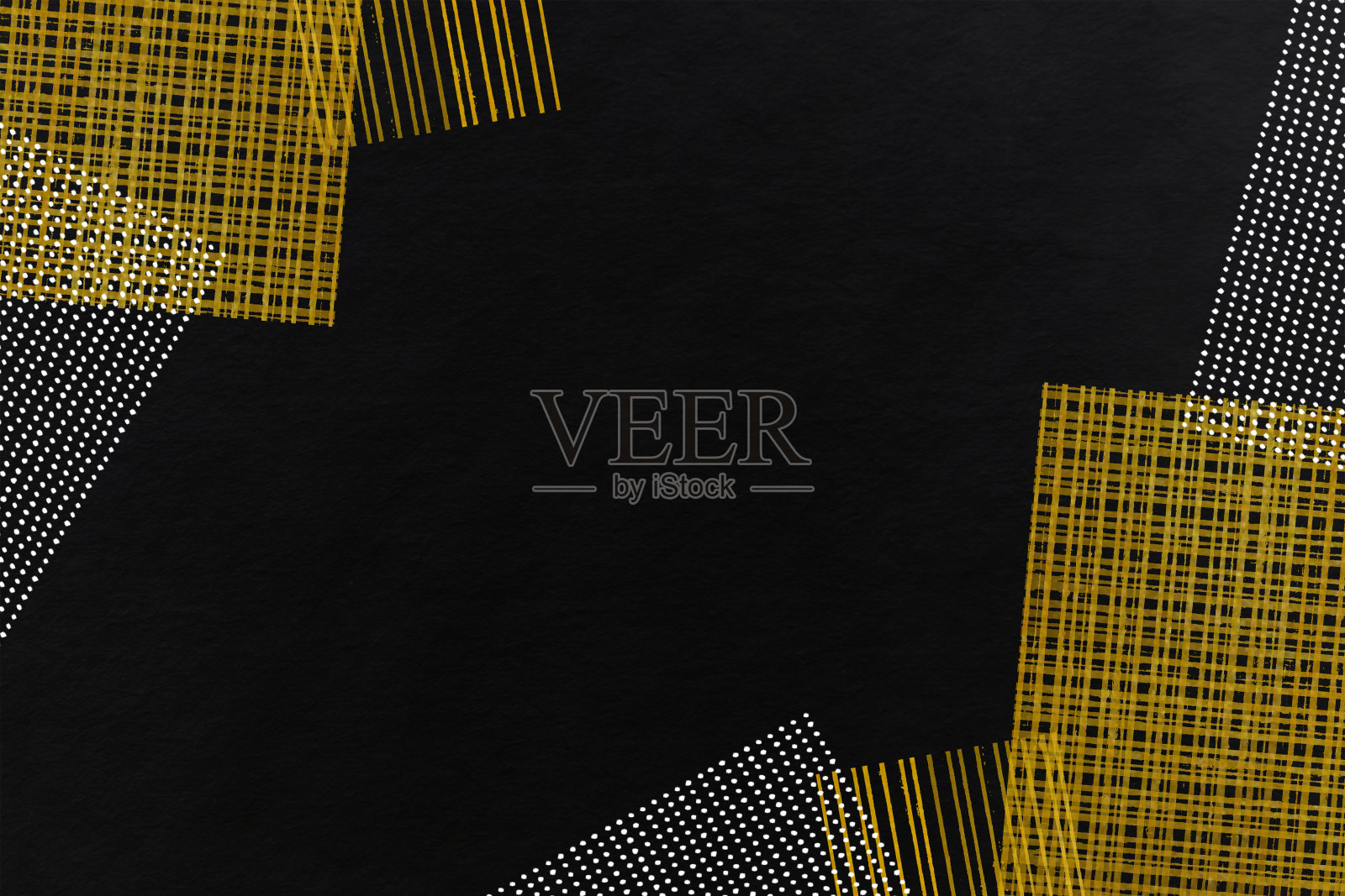 带有正方形几何图案的黑色日本纸照片摄影图片