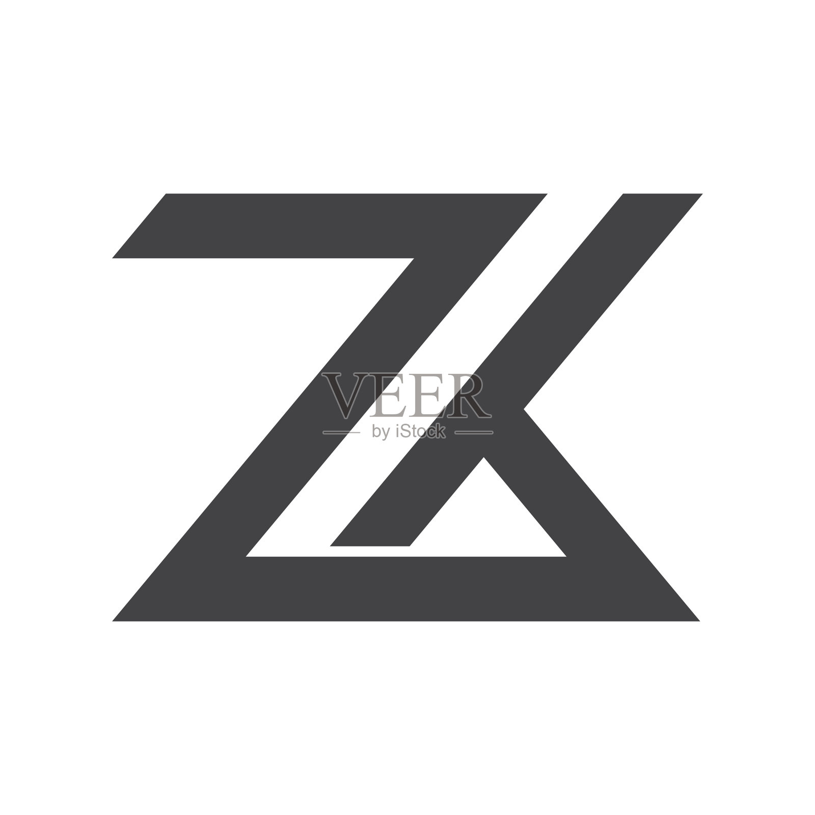 字母首字母标志bz zb z和b设计元素图片