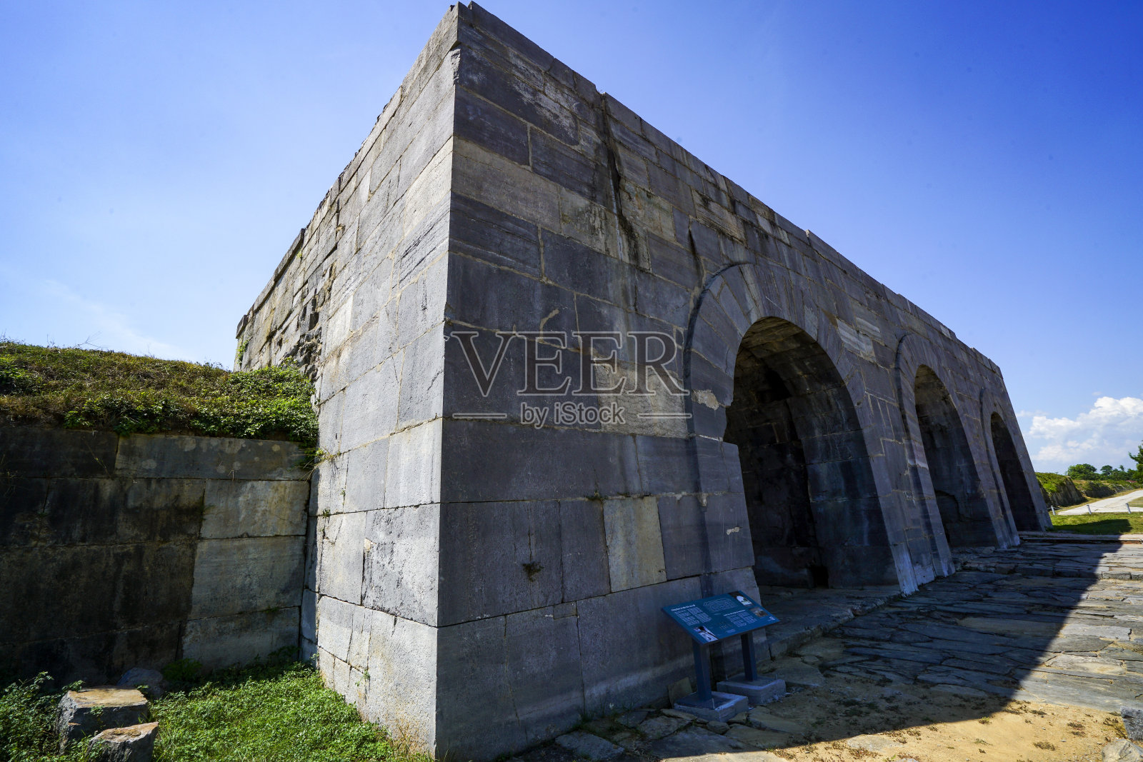 位于越南北部清化省的不错的城堡照片摄影图片