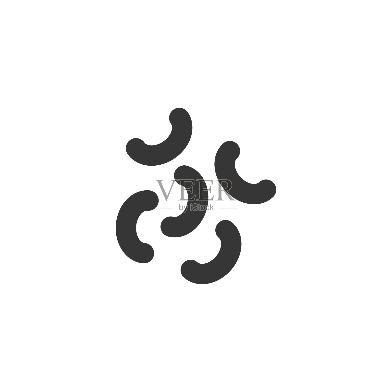 病毒图标矢量图插画图片素材