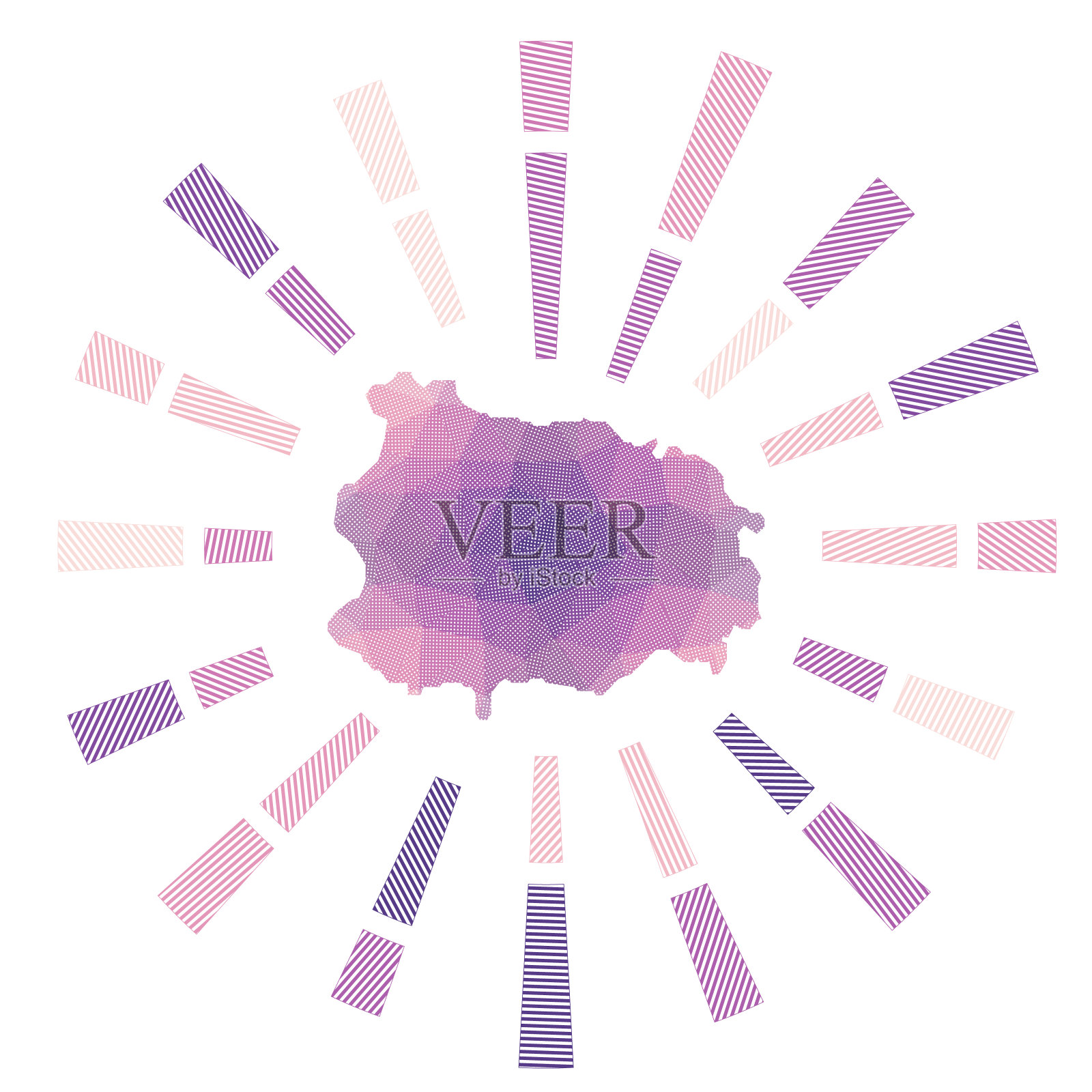 Ischia如鱼得水插画图片素材