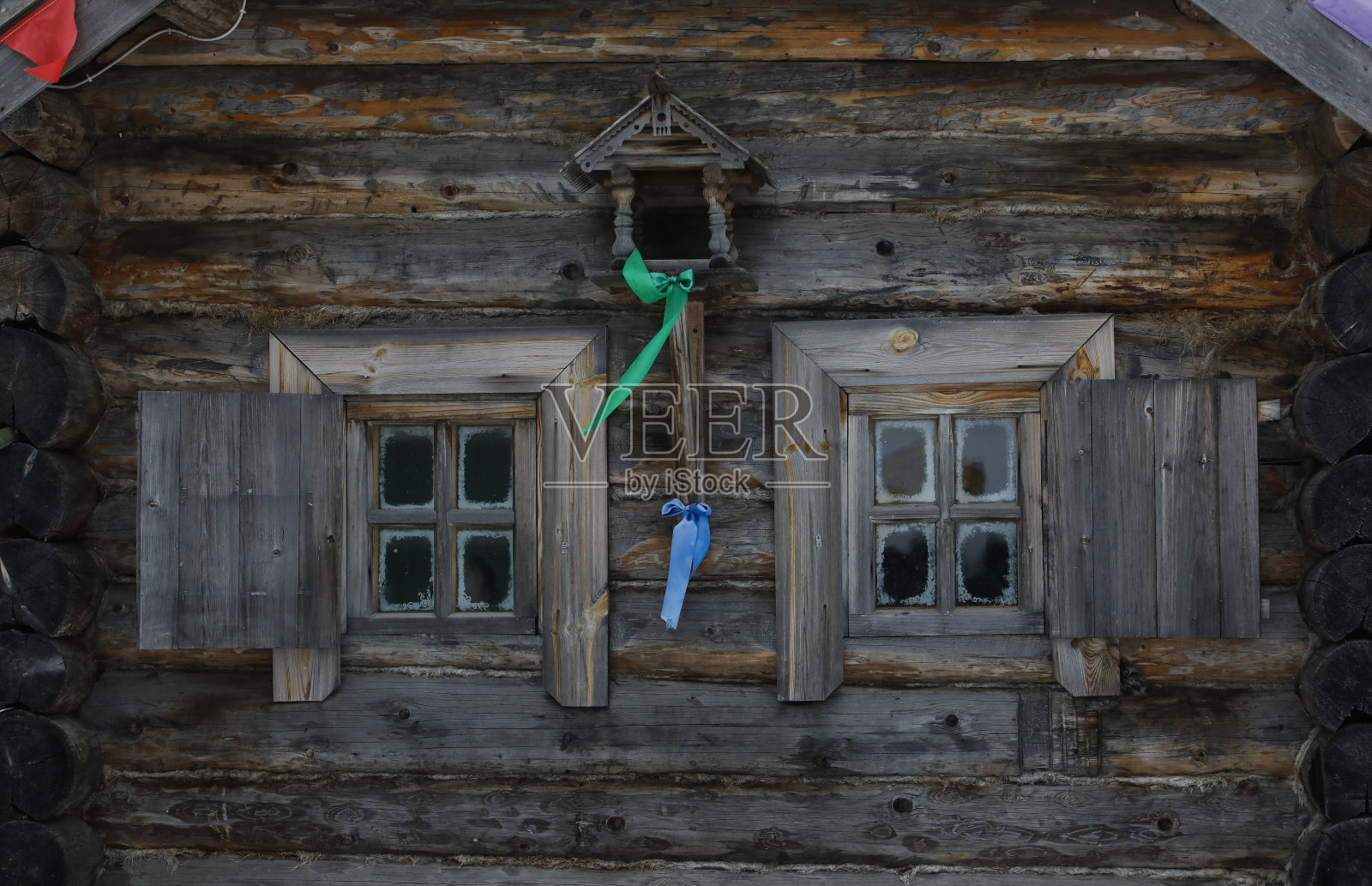 托尔若克的老木屋照片摄影图片