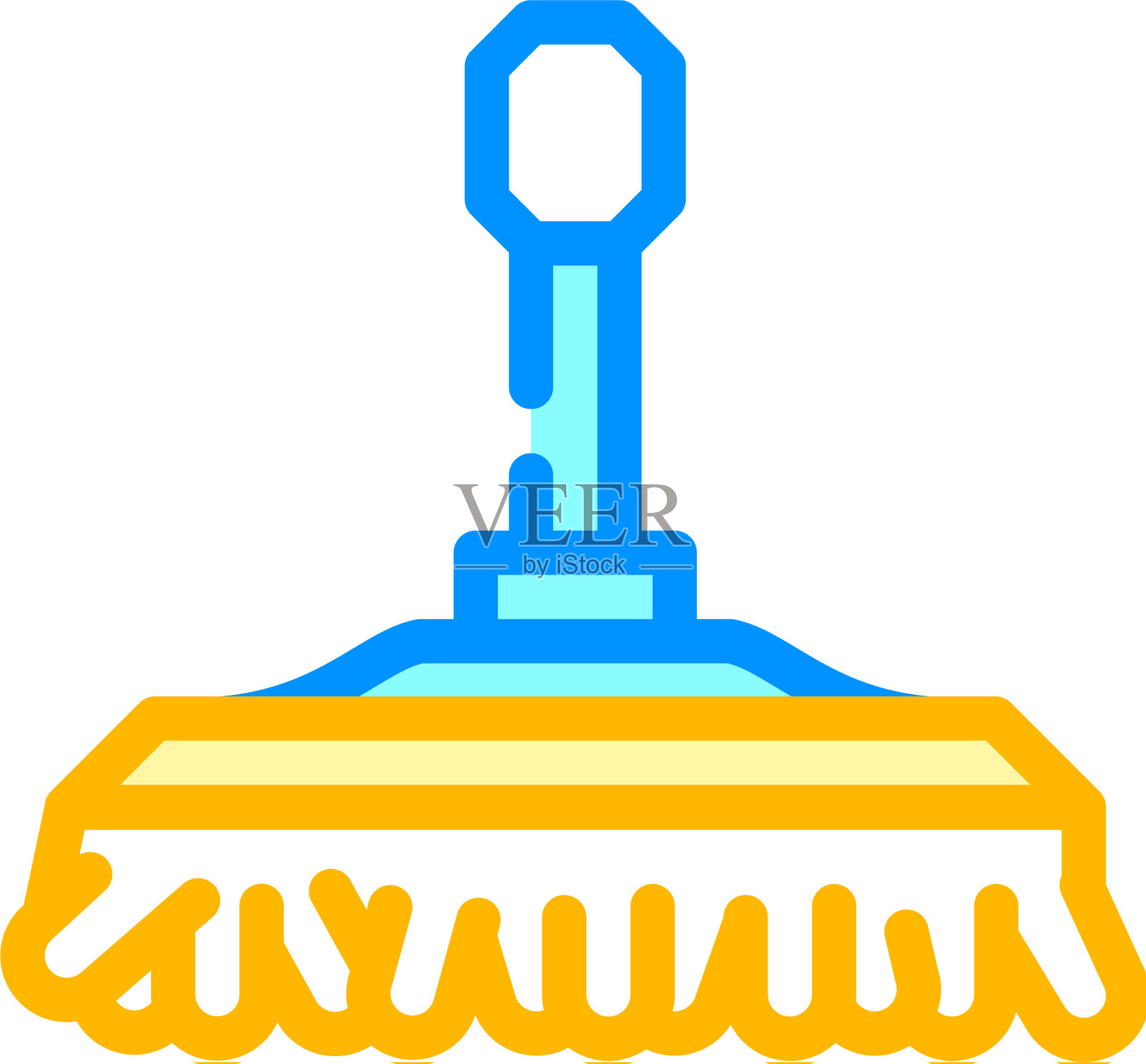 刷洗汽车颜色图标设计元素图片