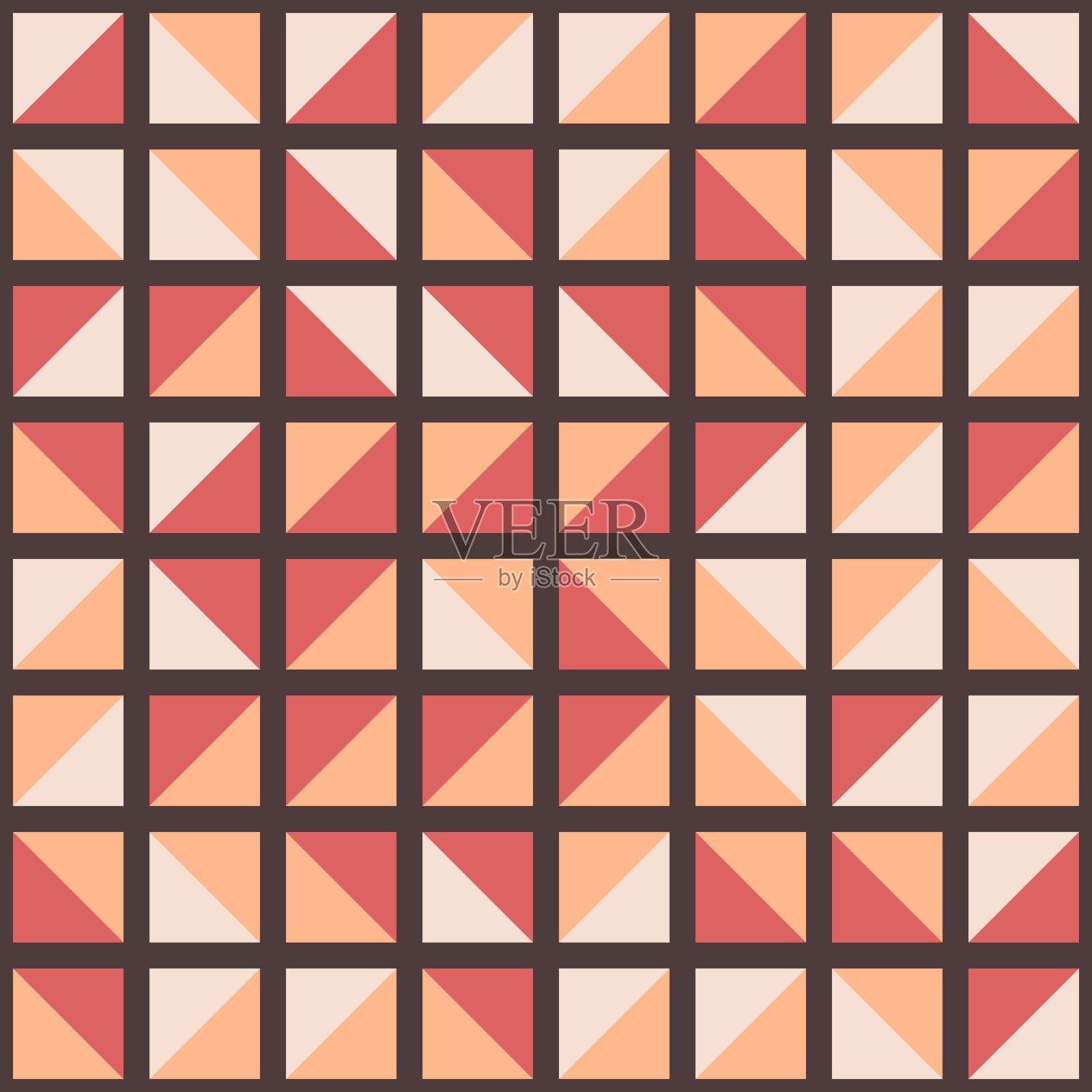 抽象几何图形生成计算艺术插图插画图片素材