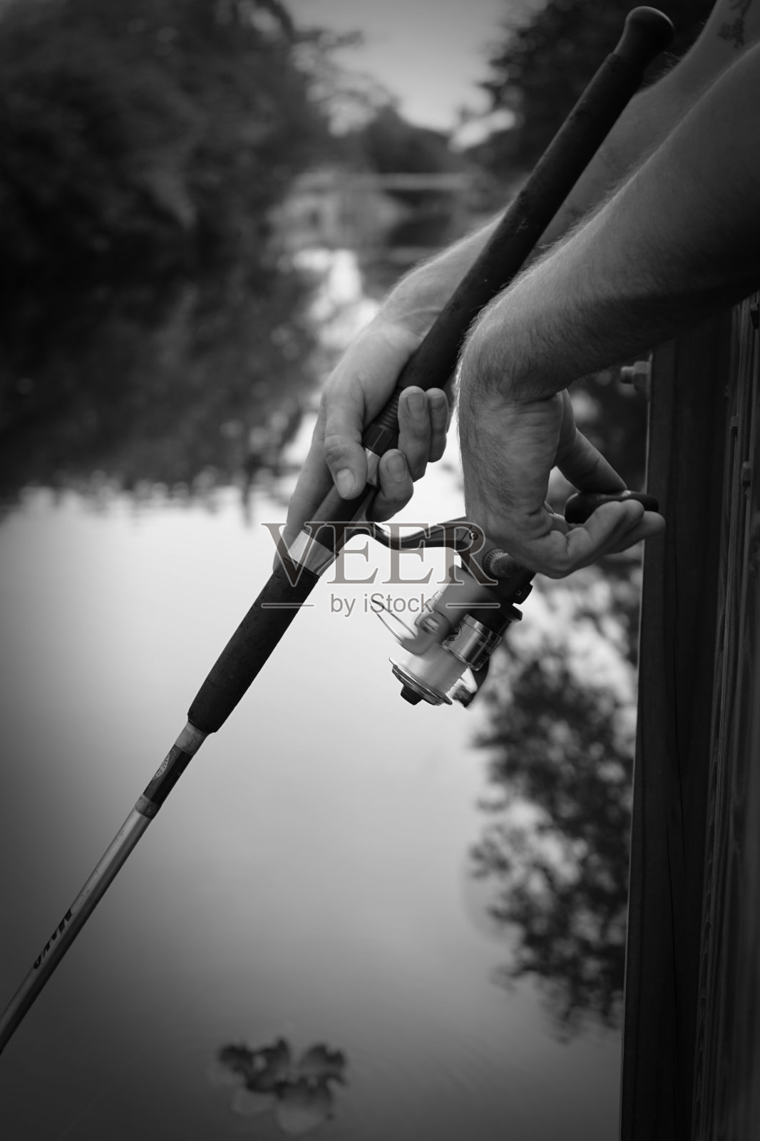 渔夫。照片摄影图片