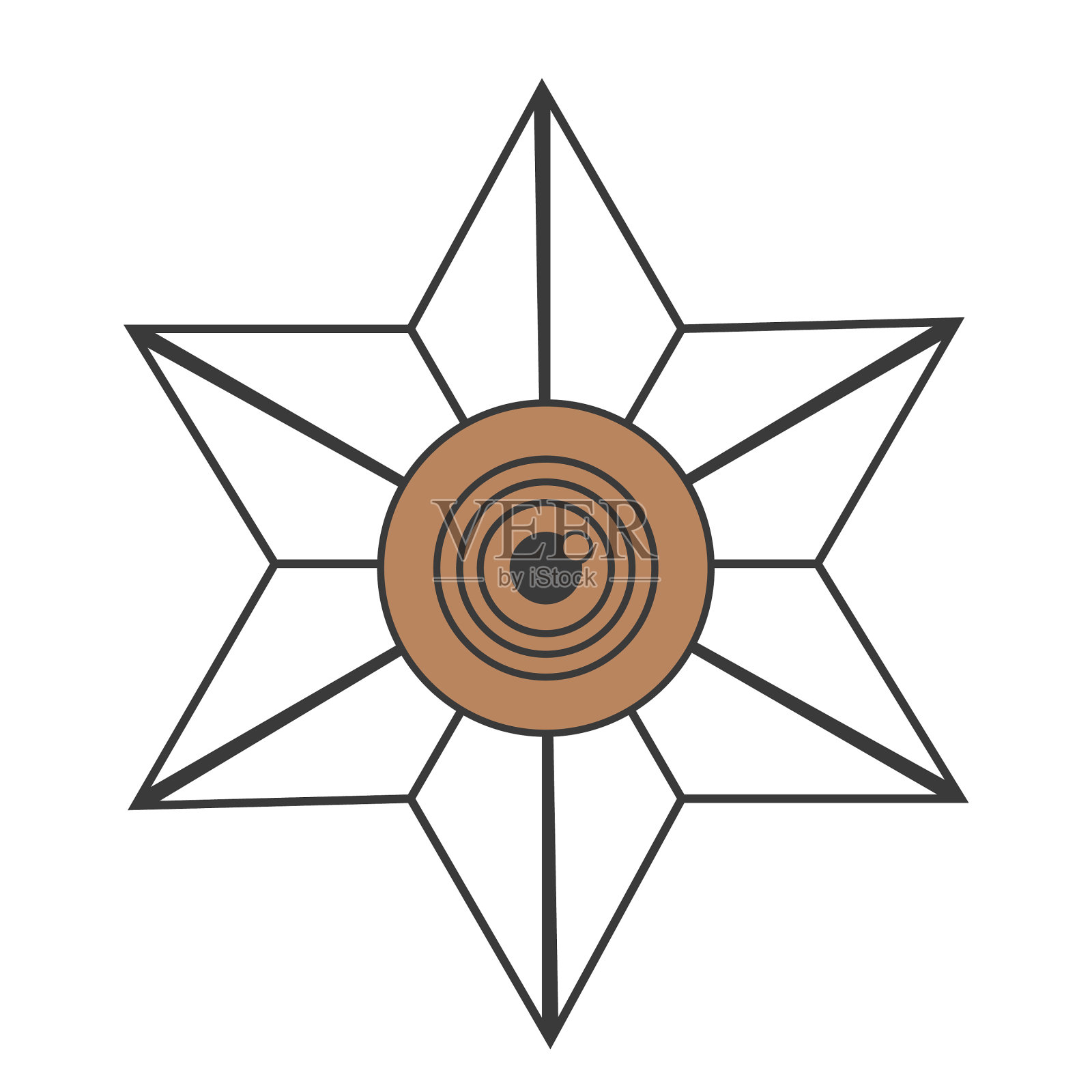 神秘的符号和魔法的设计设计元素图片